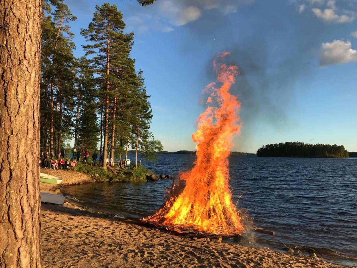 Koskenselkae Camping Puumala Buitenkant foto